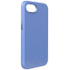 Puro Liquid Silicon Cover "ICON MAG PRO" with Magsafe, metal buttons and camera ring for iPhone 16E, blue