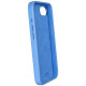 Puro Liquid Silicon Cover "ICON MAG PRO" with Magsafe, metal buttons and camera ring for iPhone 16E, blue