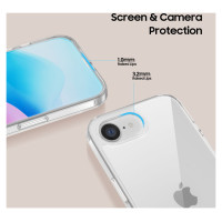 Tech-Protect FlexAir Hybrid Case for iPhone 16e - Clear