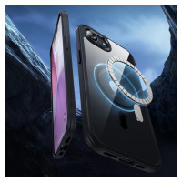 ESR Classic Hybrid Halolock MagSafe iPhone 16e Case - Clear-Black