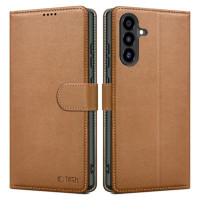 Tech-Protect Wallet Case for Samsung Galaxy A56 5G - Brown