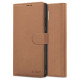 Tech-Protect Wallet Case for Samsung Galaxy A56 5G - Brown