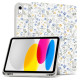 Tech-Protect SC Pen Case for iPad 10.9" 2022 (10th gen.) / 11" 2025 (11th gen.) - Daisies with Leaves