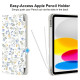 Tech-Protect SC Pen Case for iPad 10.9" 2022 (10th gen.) / 11" 2025 (11th gen.) - Daisies with Leaves