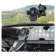 Dudao F2N smartphone holder for 360° air vent - black