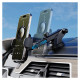 Dudao F2N smartphone holder for 360° air vent - black