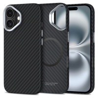 Tech-Protect Ion Carbon MagSafe iPhone 16 Case - Black/Grey
