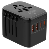 Tech-Protect TA200 EU / UK / US / AU adapter - black
