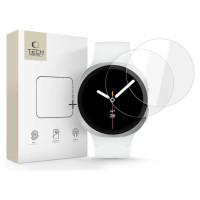 Tech-Protect Glass Fit+ 2-pack tempered glass for Samsung Galaxy Watch 8 40mm - transparent