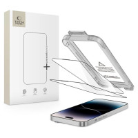 Tech-Protect Quick Set+ 2-pack tempered glass for iPhone 14 Pro - black