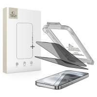Tech-Protect Quick Set Spy+ Privacy Glass 2-pack for iPhone 15 / 16