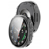Tech-Protect Defense Case for Samsung Galaxy Watch 8 40mm - Transparent