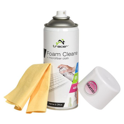 Tracer 42105 Foam Cleaner + Microfiber Cloth 400ml