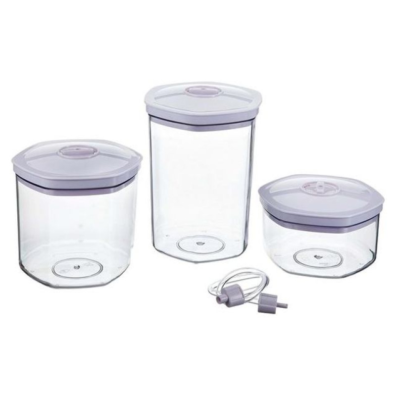 Gastroback 46110 Vacuum Canister 3pcs Round
