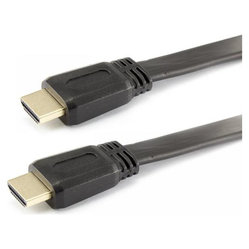 Sbox HDMI-HDMI 1.4 Flat M/M 1.5m HDMI-FLAT-15B Black