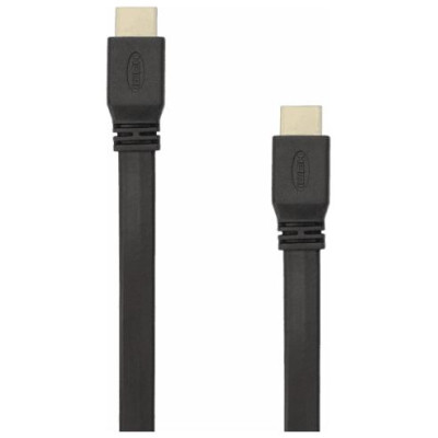 Sbox HDMI-HDMI 1.4 Flat M/M 1.5m HDMI-FLAT-15B Black