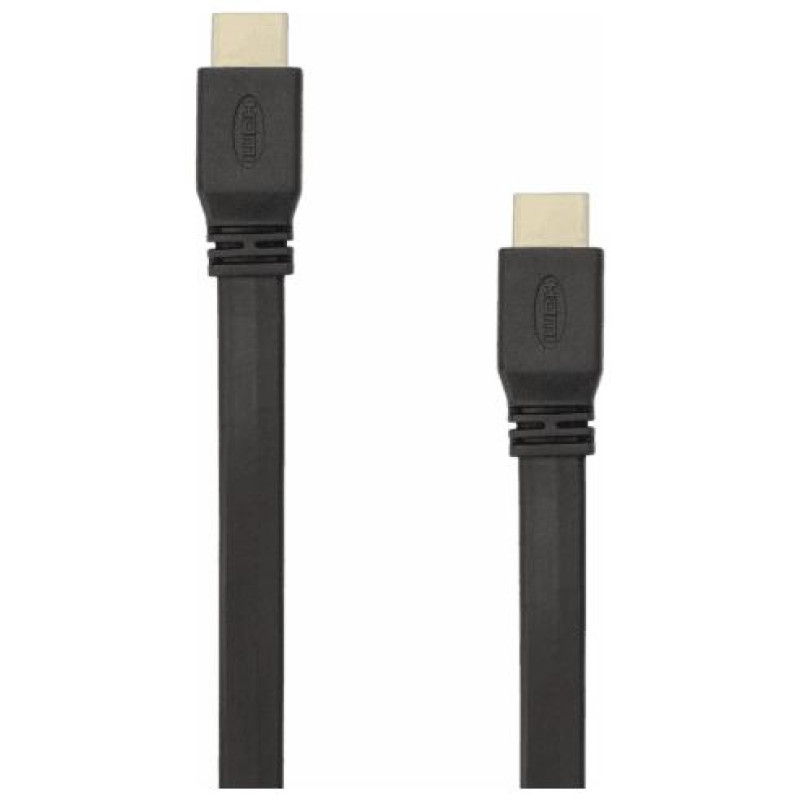 Sbox HDMI-HDMI 1.4 Flat M/M 1.5m HDMI-FLAT-15B Black