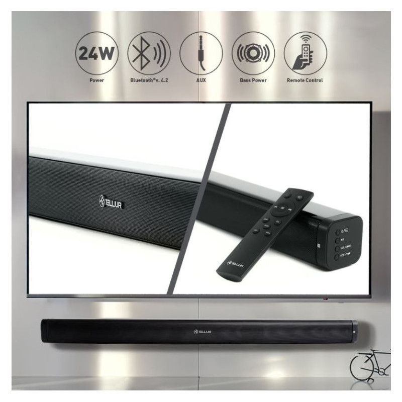 Tellur Bluetooth Soundbar Kali Black