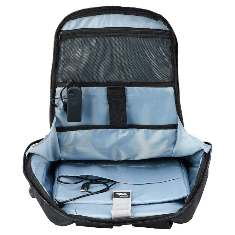 Tellur 15.6 Notebook Backpack Illuminated Strip, USB port, black