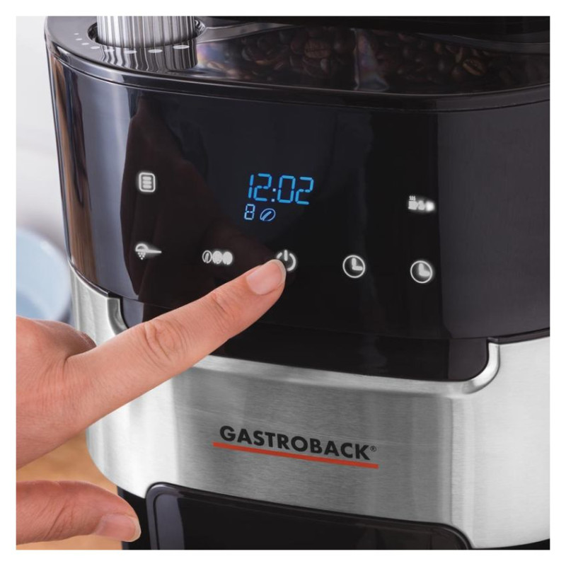 Gastroback 42711_S Coffee Machine Grind & Brew Pro Thermo