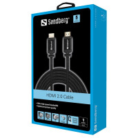 Sandberg 508-97 HDMI 2.0 19M-19M, 1m
