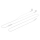Tellur In-Ear Headset Fly, Noise Reduction Memory Foam Ear Plugs White