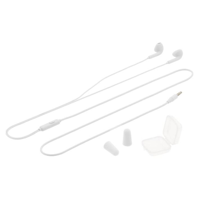 Tellur In-Ear Headset Fly, Noise Reduction Memory Foam Ear Plugs White