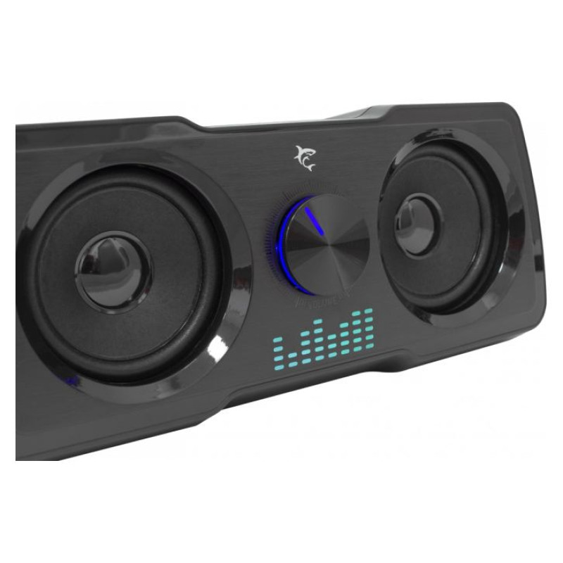 White Shark GSP-968 Mood RGB Gaming 2.2 Speaker System Black