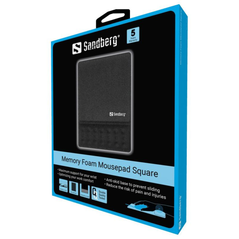 Sandberg 520-38 Memory Foam Mousepad Square