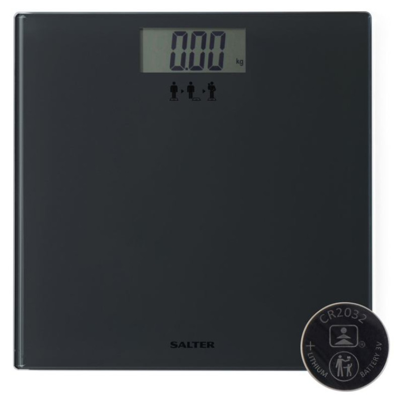 Salter SA00300 GGFEU16 Add and Weigh Scale Black