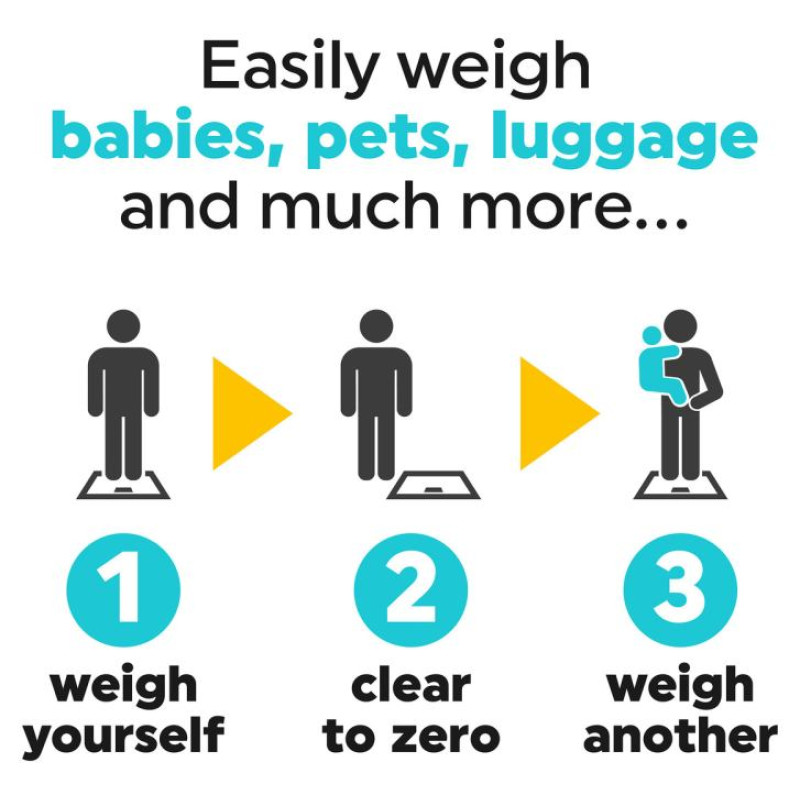 Salter SA00300 GGFEU16 Add and Weigh Scale Black