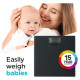 Salter SA00300 GGFEU16 Add and Weigh Scale Black
