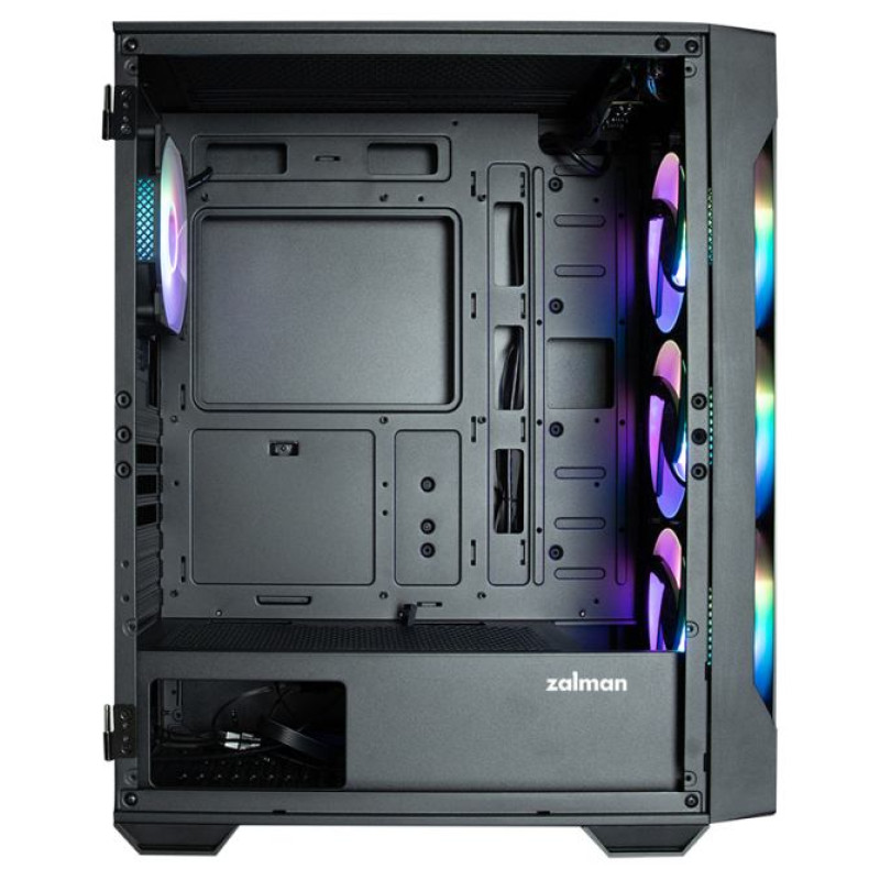 Zalman I3 NEO TG Black, RGB fan x4