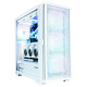 Zalman Z10 DUO  ATX ZM-IF120 x4 White