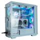 Zalman Z10 DUO  ATX ZM-IF120 x4 White
