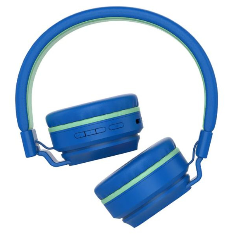 Tellur Buddy Bluetooth Over-Ear Headphones Blue