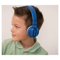 Tellur Buddy Bluetooth Over-Ear Headphones Blue