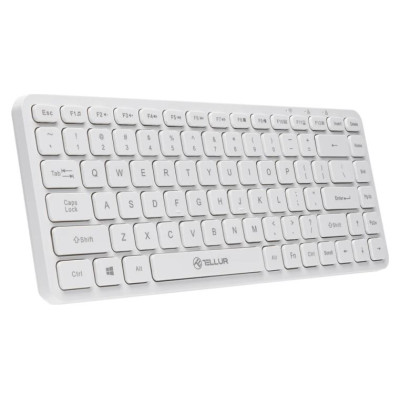 Tellur Mini Wireless Keyboard White