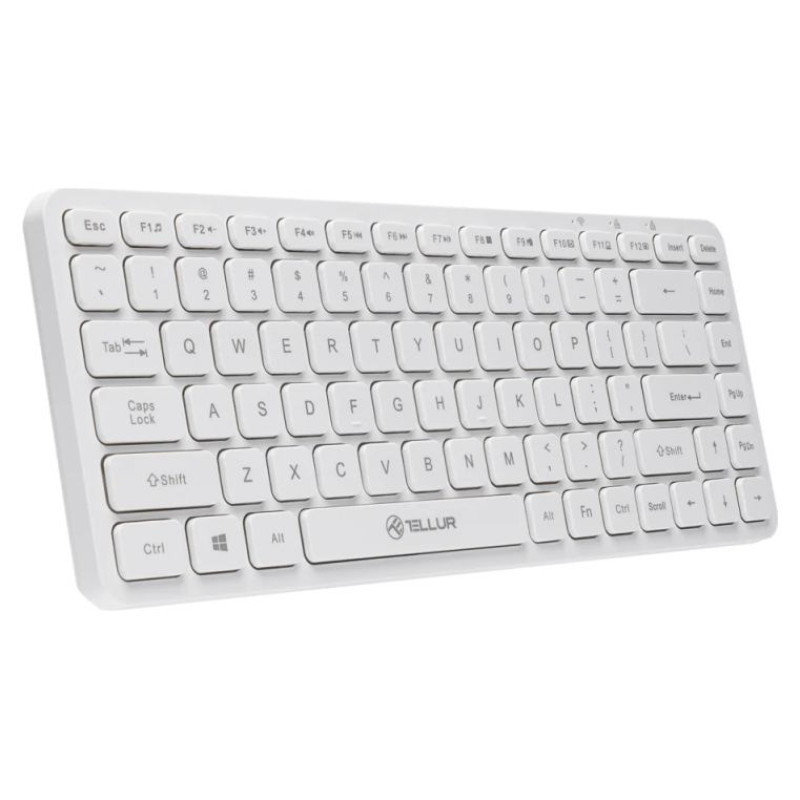 Tellur Mini Wireless Keyboard White