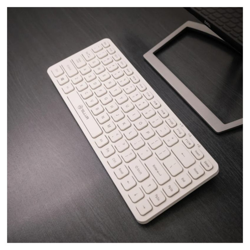 Tellur Mini Wireless Keyboard White