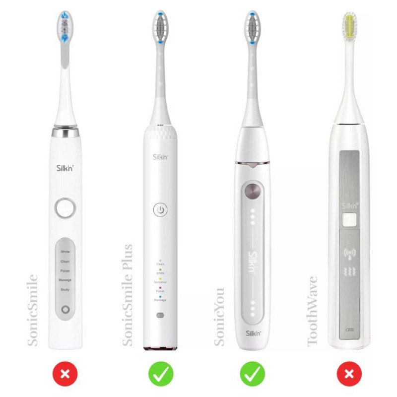 Silkn SonicYou Refill Brush 2 White Soft (SYR2PEUWS001)