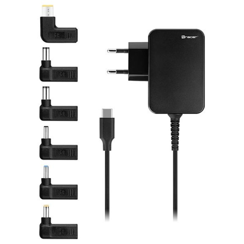 Tracer 47202 Notebook charger Prime 65W Universal 7in1