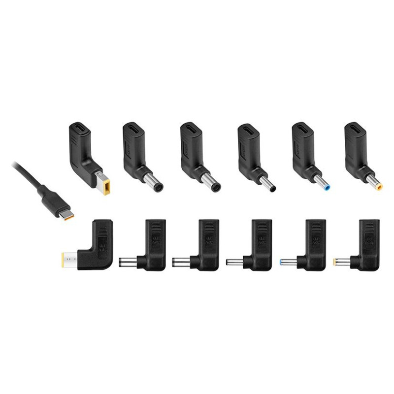 Tracer 47202 Notebook charger Prime 65W Universal 7in1