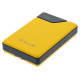 Tellur Power Bank 10000mAh, USB-C + Lightning cables built-in  yellow