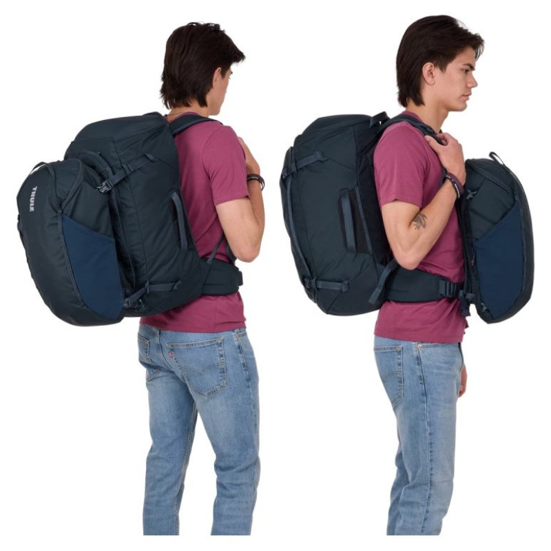 Thule 5312 Landmark 60L Unisex Travel Pack Darkest Blue