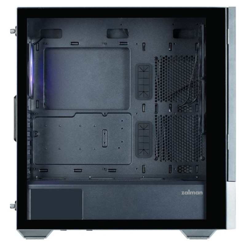 Zalman Z10 DS ATX Mid Tower PS Case Black, 120 mm  ARGB Fan x1