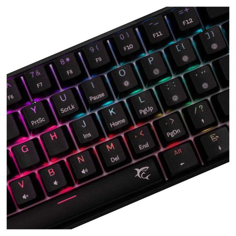 White Shark GK-004111 Shinobi-2 Red switch, Black US