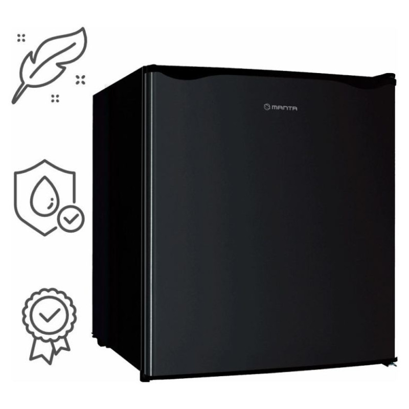 Manta MM515PBK Fridge 46L Black