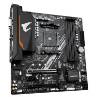 Gigabyte Mainboard|GIGABYTE|AMD B550|SAM4|Micro-ATX|Memory DDR4|Memory slots 4|1xPCI-Express 3.0 1x|1xPCI-Express 3.0 4x|1xPCI-Express 4.0 16x|2xM.2|1xDVI-D|1xHDMI|4xUSB 2.0|4xUSB 3.2|1xPS/2|1xRJ45|3xAudio port|B550MAORUSELITEAX1.3
