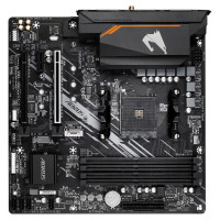 Gigabyte Mainboard|GIGABYTE|AMD B550|SAM4|Micro-ATX|Memory DDR4|Memory slots 4|1xPCI-Express 3.0 1x|1xPCI-Express 3.0 4x|1xPCI-Express 4.0 16x|2xM.2|1xDVI-D|1xHDMI|4xUSB 2.0|4xUSB 3.2|1xPS/2|1xRJ45|3xAudio port|B550MAORUSELITEAX1.3